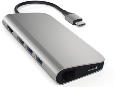 Portronics C-Konnect, 3-in-1 USB Type C Multiport Charging Adapter