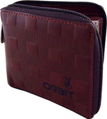 

Orbit Men Maroon Genuine Leather Wallet(7 Card Slots)