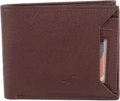 

Bacchus Men Brown Artificial Leather Wallet(3 Card Slots)