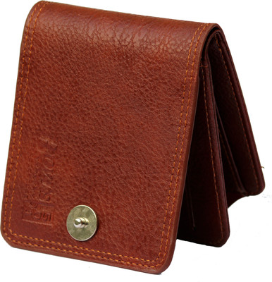 

bovi Men Brown Artificial Leather Wallet(10 Card Slots)