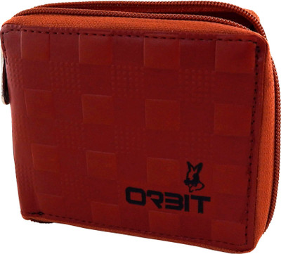 

Orbit Men Red Genuine Leather Wallet(7 Card Slots)