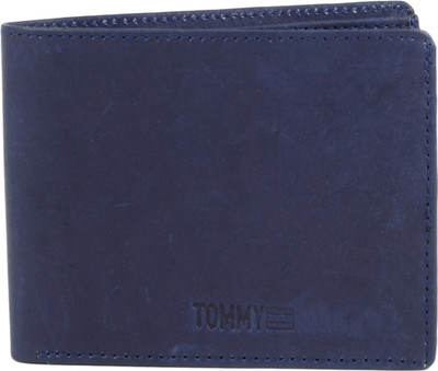 

Bacchus Men Blue Genuine Leather Wallet(3 Card Slots)