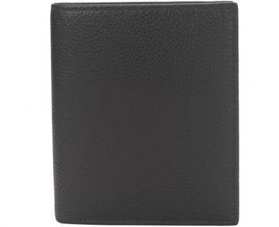 

LETS TALK DESIGN Men Black Genuine Leather Wallet(4 Card Slots)