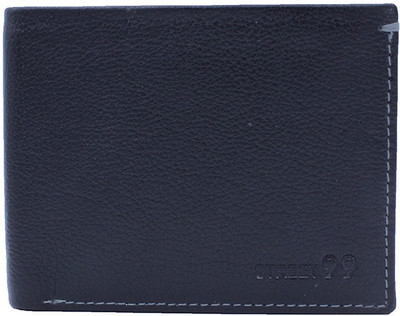 

Street 99 Men Multicolor Genuine Leather Wallet(15 Card Slots), Black