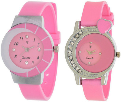 

Orayan New OAJS042 Muiti Color Analog 2 Watch - For Girls