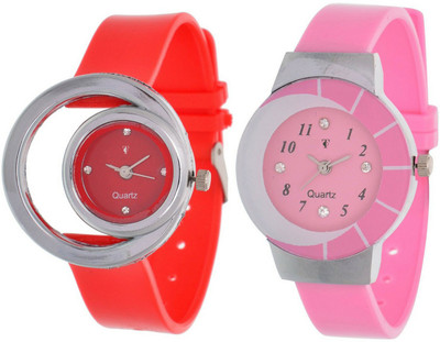 

Orayan New OAJS068 Muiti Color Analog 2 Watch - For Girls