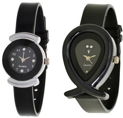 

Nubela New AJS040 Muiti Color Analog 2 Watch - For Girls