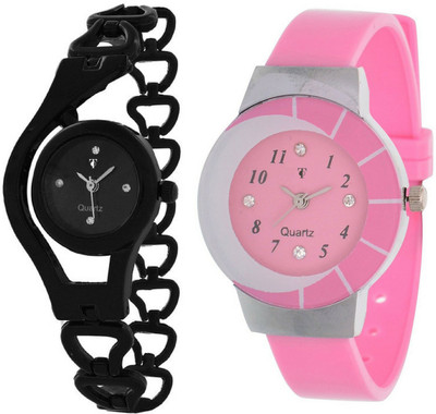 

Orayan New OAJS070 Muiti Color Analog 2 Watch - For Girls