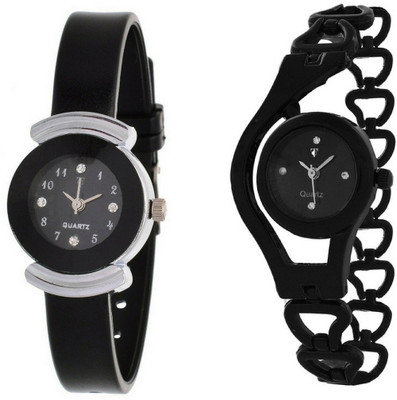 

Nubela New AJS041 Muiti Color Analog 2 Watch - For Girls