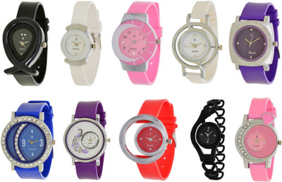 

Orayan New OAJS034 Muiti Color Analog 10 Watch - For Girls