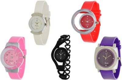 

Orayan New OAJS014 Muiti Color Analog 5 Watch - For Girls