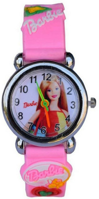 

Bhavy Barbie Pink Designer And Stylish Look Watch Watch - For Girls