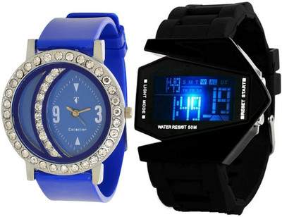 

Orayan New OAJS047 Muiti Color Analog 2 Watch - For Girls