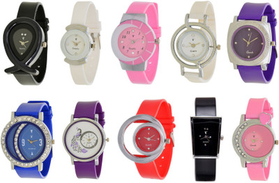 

Orayan New OAJS035 Muiti Color Analog 10 Watch - For Girls