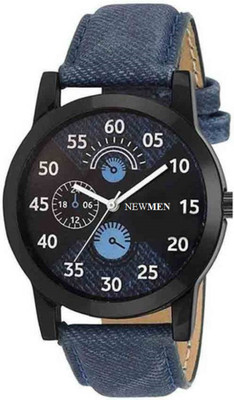 

Newmen Fourforty Leather Strap A002 Watch - For Men