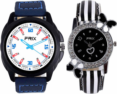 

FRIX Exclusive couple pair watch FX-204-107 combo of 2 Watch - For Couple