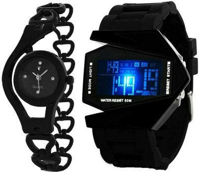 

Orayan New OAJS043 Muiti Color Analog 2 Watch - For Girls