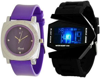 

Orayan New OAJS048 Muiti Color Analog 2 Watch - For Girls