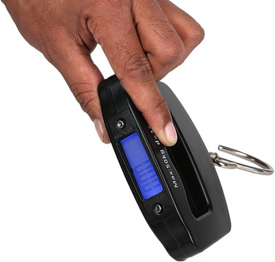 

Selves Electronic Luggage Weighing Scale(Black)