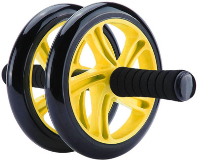 

House of Quirk b Roller Wheel Abs Carver for Abdominal Ab Exerciser(Yellow)