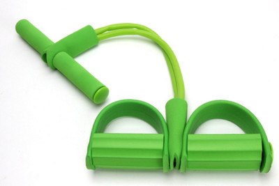 

AVMART Ab Builder and Tummy Trimmer Ab Pull Exerciser Resistance Tube Ab Exerciser Ab Exerciser(Green)