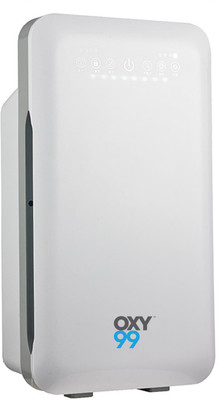 

OXY99 Room Air Purifier Hepa filter-(H10) 43 Watt with Touch panel Air Quality Odor Portable Room Air Purifier(White)