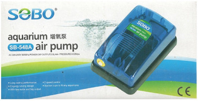 

Goofy Tails Sobo Aquarium Air Pump SB-548A Air Aquarium Pump(30 cm)