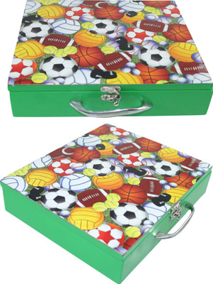 

ENIGMATIC WOODWORKS Kids Storage Box – Ball theme. Good quality, durable and design as per kids’ interest