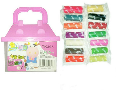 

Sakshi Enterprises 14 Color Modeling Play Dough Clay Bucket