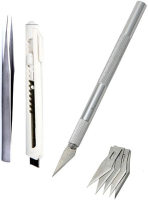 

PagKis Art and Hobby Detail Knife Cutter Set Crafts Scrapbooking