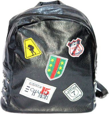 

STEAL DEE STYLE STICKERTEENBAG Waterproof Backpack(Black, 3 L)