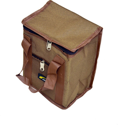 

Kuber Industries " Canvas Lunch Bag Waterproof Lunch Bag(Brown, 1 L)