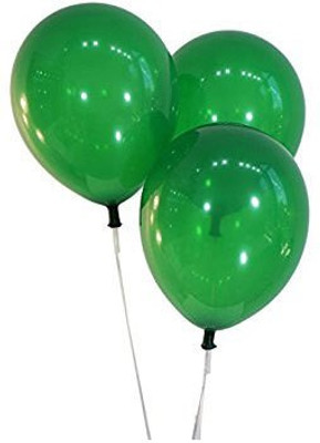 Ishant Creation Solid balloon1002 Balloon(Green, Pack of 50)