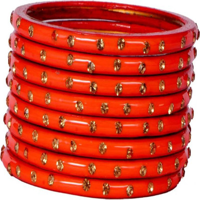 om craft villa Lac Bangle Set(Pack of 8)