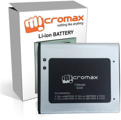 

Micromax Battery - Q324 (2000 MAH)(Black)