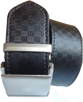 

Sun Shopping Men Formal Black Artificial Leather Reversible Belt