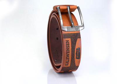 

Nayanth Collections Men Tan Genuine Leather Belt