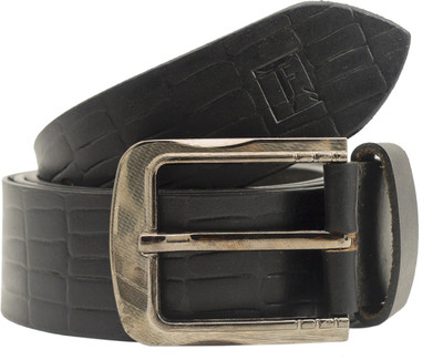 

TOFFIL Men Party, Casual, Formal, Evening Black Genuine Leather Belt