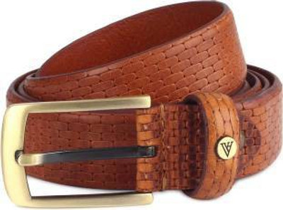

Van Heusen Men Formal Tan Genuine Leather Belt