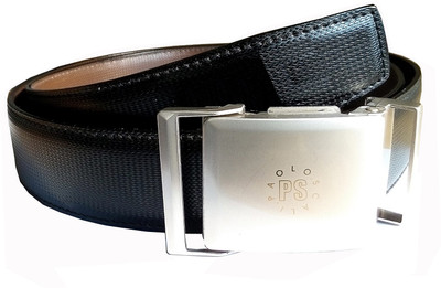 

LOOPA Men Formal Black Synthetic Belt