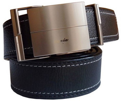 

LOOPA Men Formal Black Synthetic Belt