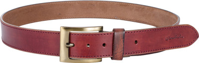 

Rawhide Men Casual Maroon Genuine Leather Reversible Belt