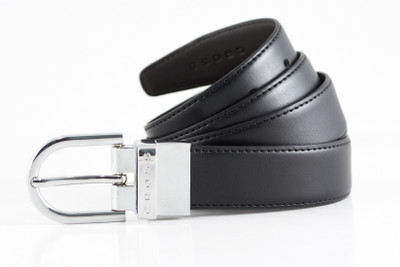 

Cross Men Formal Black Genuine Leather Reversible Belt