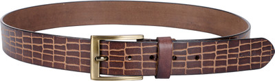 

Rawhide Men Casual Brown Genuine Leather Belt
