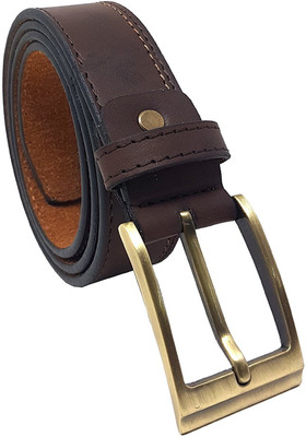 

Xpra Men Casual, Evening, Formal, Party Brown Artificial Leather Belt