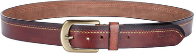 

Rawhide Men Casual Maroon Genuine Leather Belt