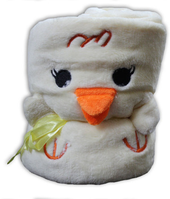 

Coddle Animal  Crib Baby Blanket(Polyester, White