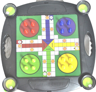 

Taaza Garam PoshTots Kids Chess Develop Intelligence 6 in 1 Board Games Chinese Checkers, Snakes and Ladders for Kids, 3+ Years Board Game