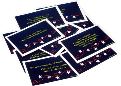 

STAWNCH 14 HARRY POTTER REASONS WHY I LOVE YOU GREETING CARDS[SET OF 14 CARDS SIZE 4.5" X 3"] Greeting Card(Black, Pack of 14)