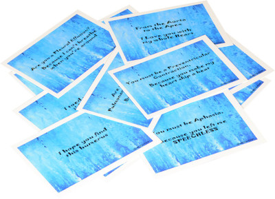 

STAWNCH 12 MEDICAL REASONS WHY I LOVE YOU GREETING CARDS[SET OF 12 CARDS SIZE 4.5" X 3"] Greeting Card(Blue, Pack of 12)